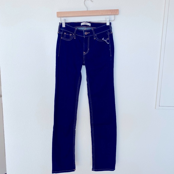 Hollister Women’s Jeans, Jr. size 00S/waist 23”Length 30”.  NWT Dark Wash - Picture 7 of 14
